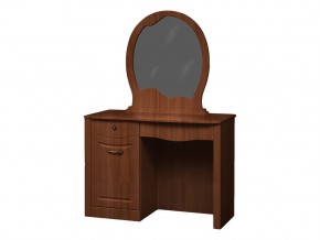 Стол туалетный с зеркалом Ева 10 темный в Заречном - zarechnyj.magazinmebel.ru | фото