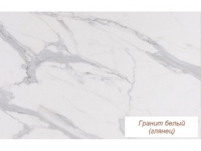 Столешница Гранит белый глянец 26 мм в Заречном - zarechnyj.magazinmebel.ru | фото - изображение 1