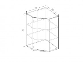 ВУ9 Модуль верхний Угловой МВУ9 в Заречном - zarechnyj.magazinmebel.ru | фото